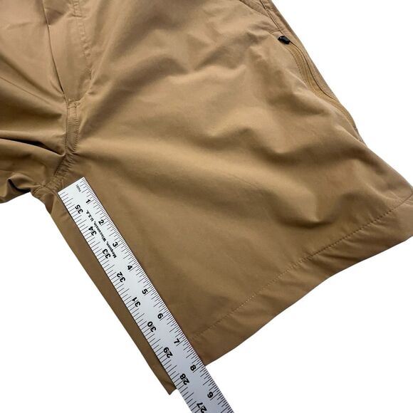 Orvis Tech Shorts Men's 30 Khaki Cargo Pocket Performance Hiking Stretch - Picture 13 of 15